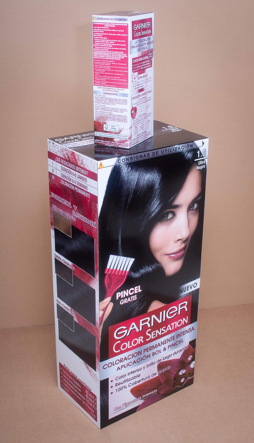 Expositor personalizado Garnier