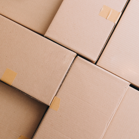 donde conseguir una caja de carton grande
